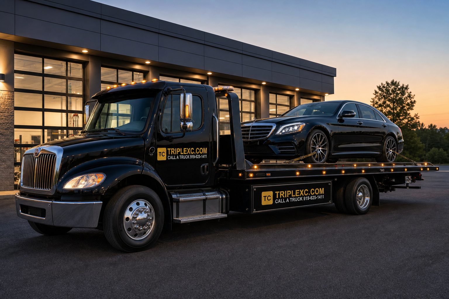 Auto Flatbed Transport service